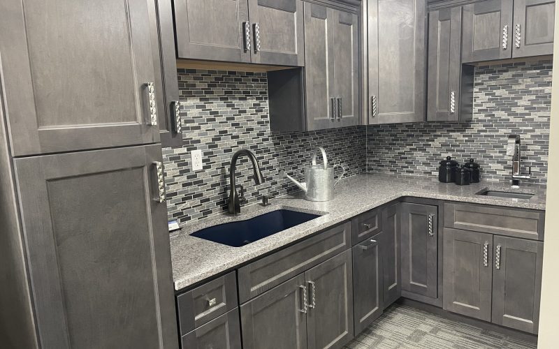 Gray Cabinet Kitchen